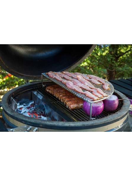 Підставка другого рівня Slow 'N Sear EasySpin для грилів 57 см