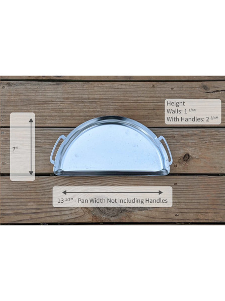 Піддон сталевий SnS Mini Drip Pan для грилів 47 см