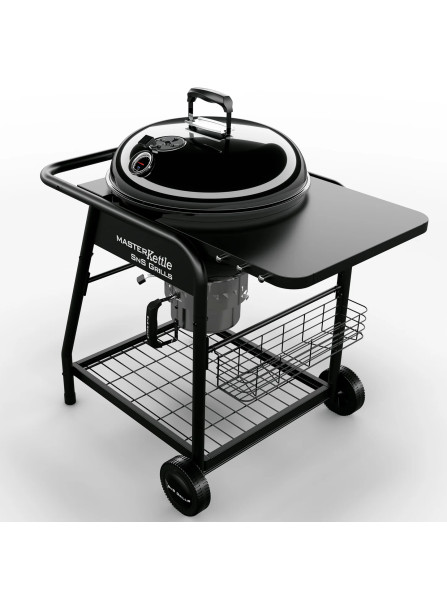 Вугільний гриль Slow 'N Sear®Master Kettle 57 см + Slow 'N Sear® Deluxe